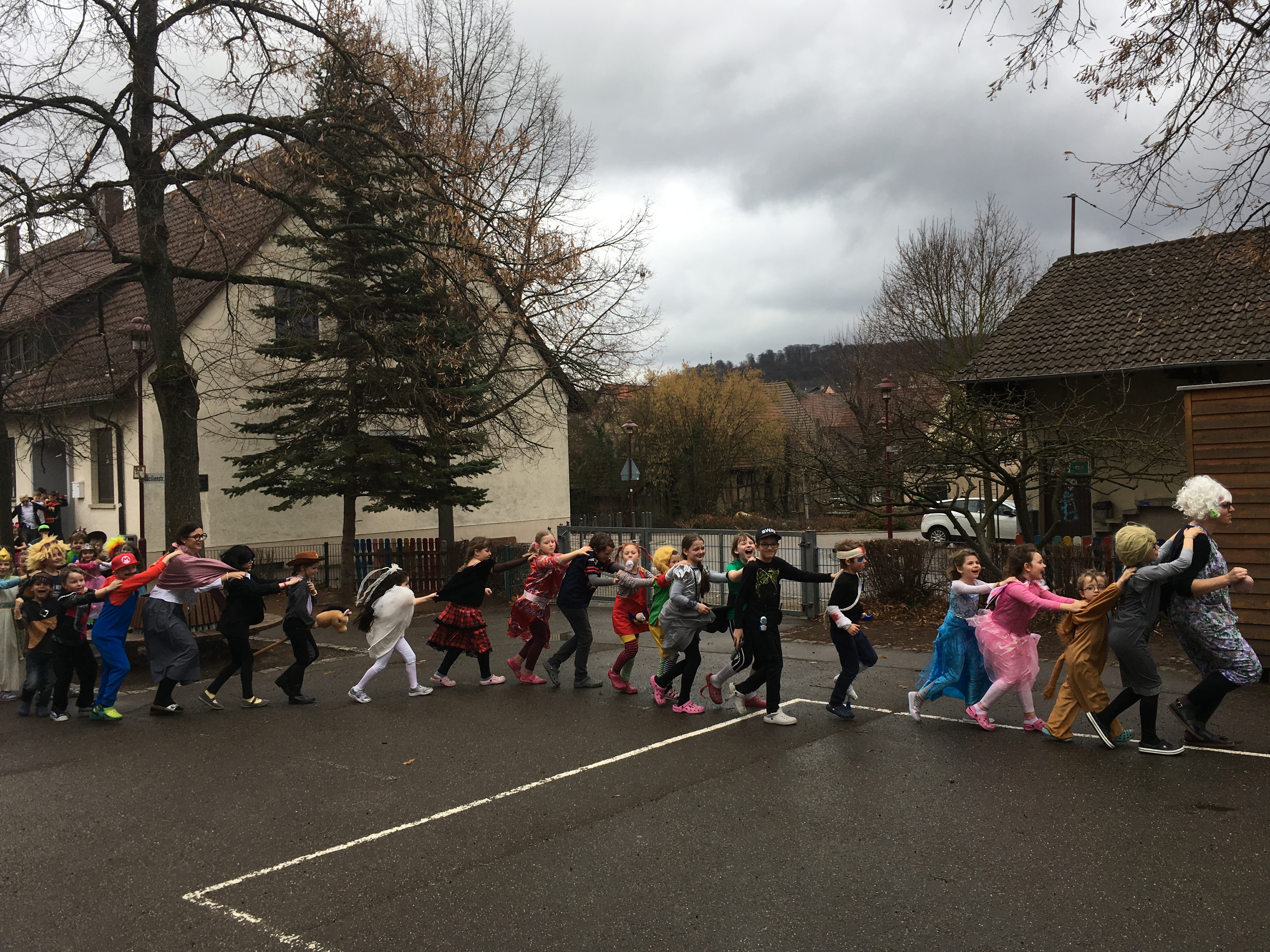 Faschingsfeier an der Grundschule